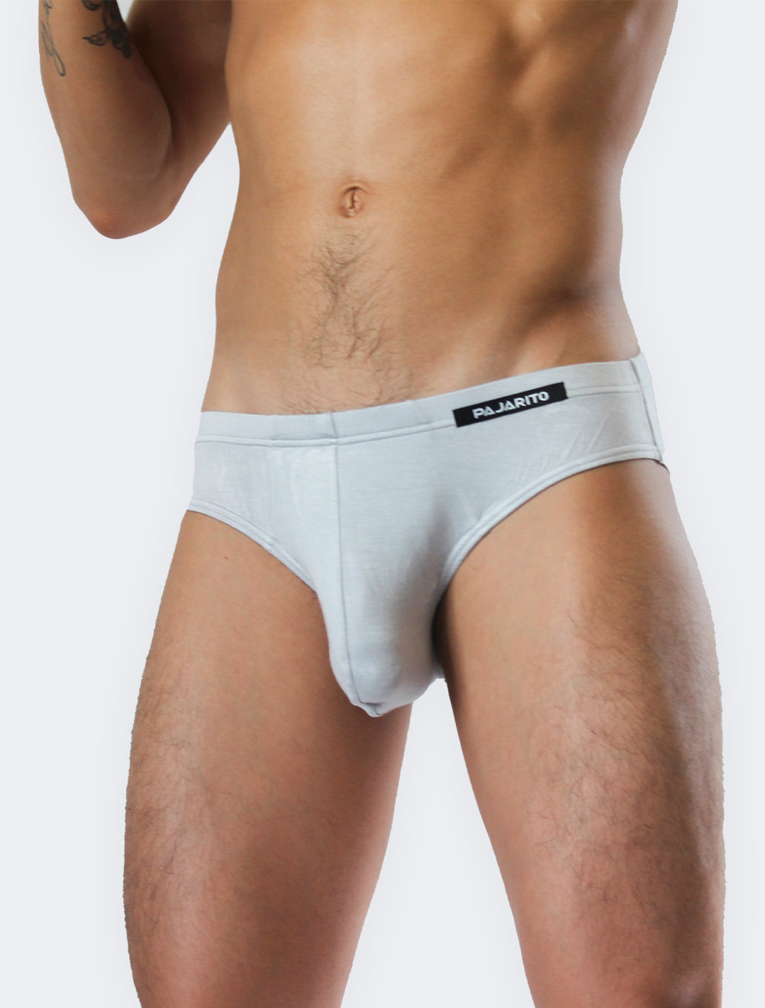 comfortable soft breathable underwear for men Pajarito men grey by Pajarito on @Shop.Pajarito